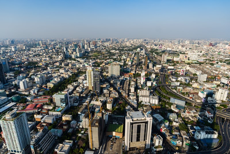 Vista di Bangkok