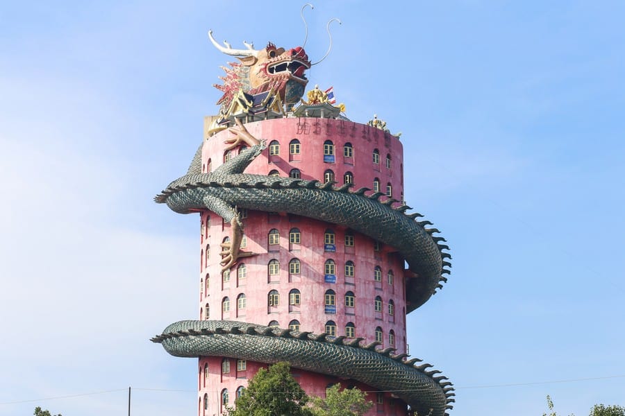 Wat Samphran, il tempio del dragone